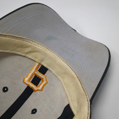 Pittsburgh Pirates MLB Outdoor Baseball Cap Black One Size Strapback Logo Hat