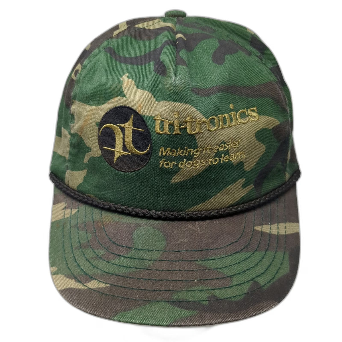 Ozark Specialty Advertising 5 Panel Green One Size Tri-Tronics Camo Rope hat