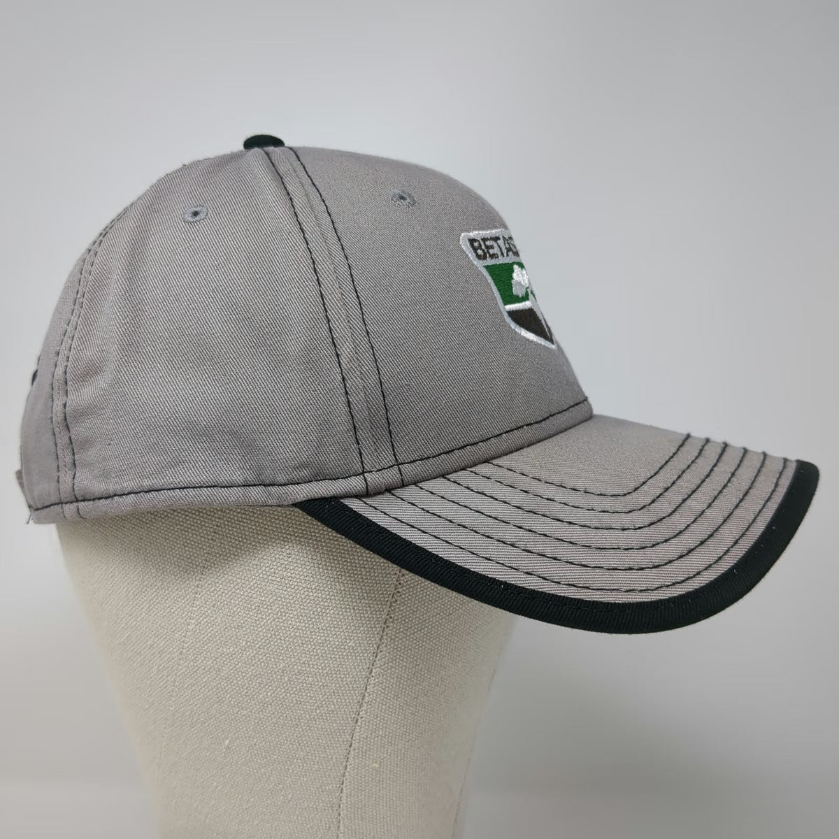 OTTO Gray Baseball Cap One Size Betaseed Sugar Beet Patch Strapback Cotton Hat