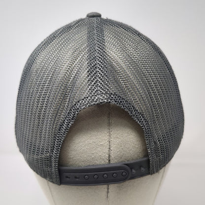 Cap America Trucker Hat Gray One Size Snapback Mesh Chappell Tractor Embroidered