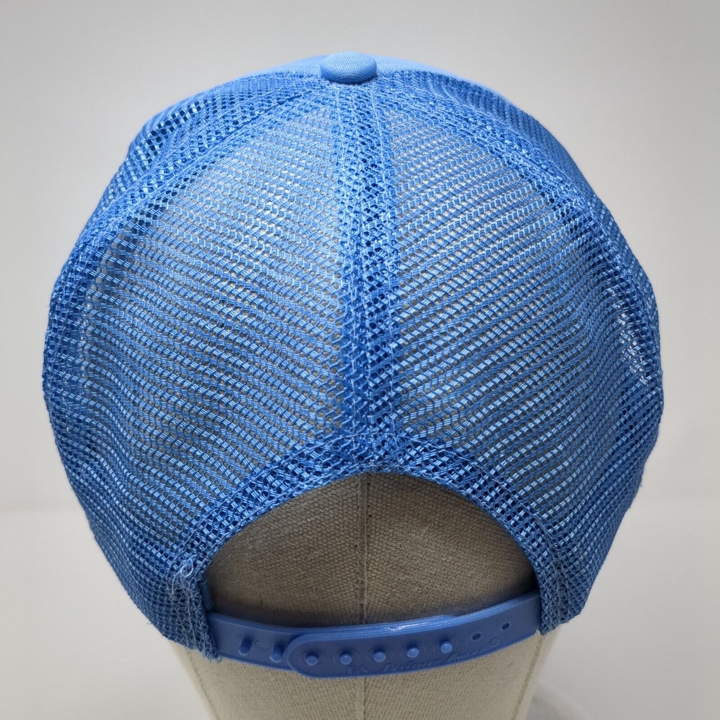 Champion Pro-III Snapback Rope Trucker Hat Blue One Size Mesh Back