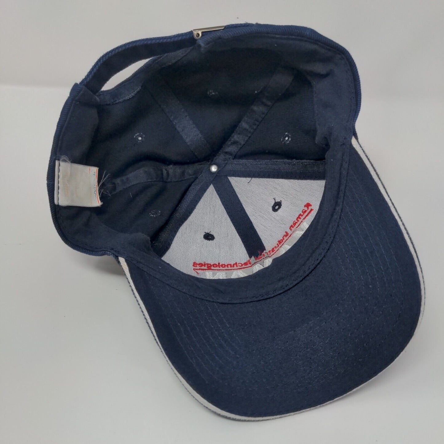 Kaman Industrial Technologies Slideback Hat Blue One Size Adjustable Embroidered
