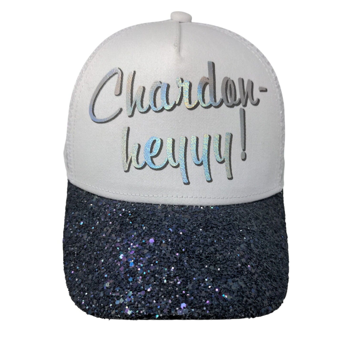 Chardon Key Sequin Ladies Snapback Trucker Hat Multi OS Adjustable Mesh Back