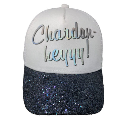 Chardon Key Sequin Ladies Snapback Trucker Hat Multi OS Adjustable Mesh Back