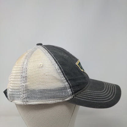 Sanderson Farms Strapback Mesh Back Trucker Hat Gray Extreme Fit Ahead