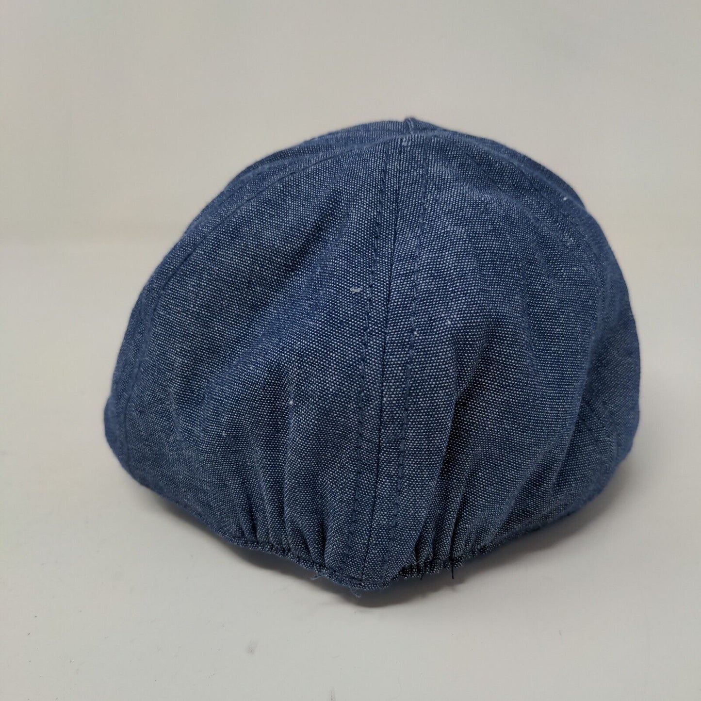 H&M Baby Stretchy Hat Blue 6-9 Months Embroidered Logo Original #73