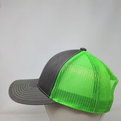Trophy Tracker Outdoor Cap Snapback Trucker Hat Multi OSFM Embroidered Fish