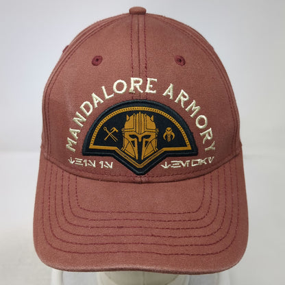 Heroes & Villains Snapback Red One Size Star Wars Mandalorian Mandore Armory Hat
