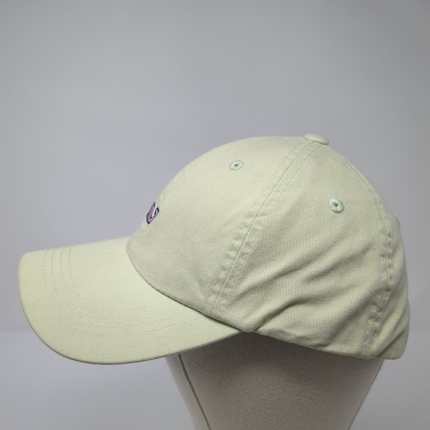 Whale Logo Slideback Hat Green One Size Adjustable Vineyard Vines