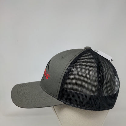 Scheels Meridian Snapback Trucker Hat Gray OSFM Mesh Back W/Tags