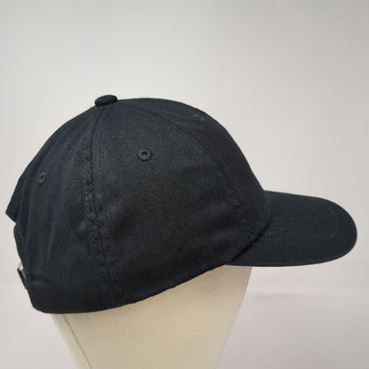Elidan Baseball Cap Black One Size Slideback Pink Underbrim Cotton Curved Hat