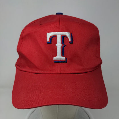 Texas Rangers Snapback Hat Red OSFA Embroidered Genuine Merchandise