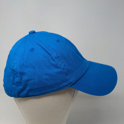 The Hat Depot Men's Slideback Hat Blue Size OSFA Blank 100% Cotton