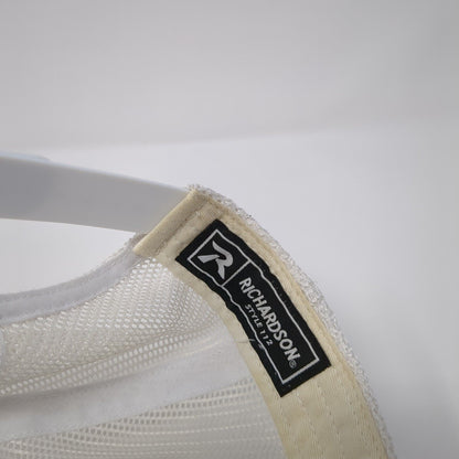 Sunrise Motors Est 1977 Snapback Trucker Hat Black OS Adjustable Mesh Richardson