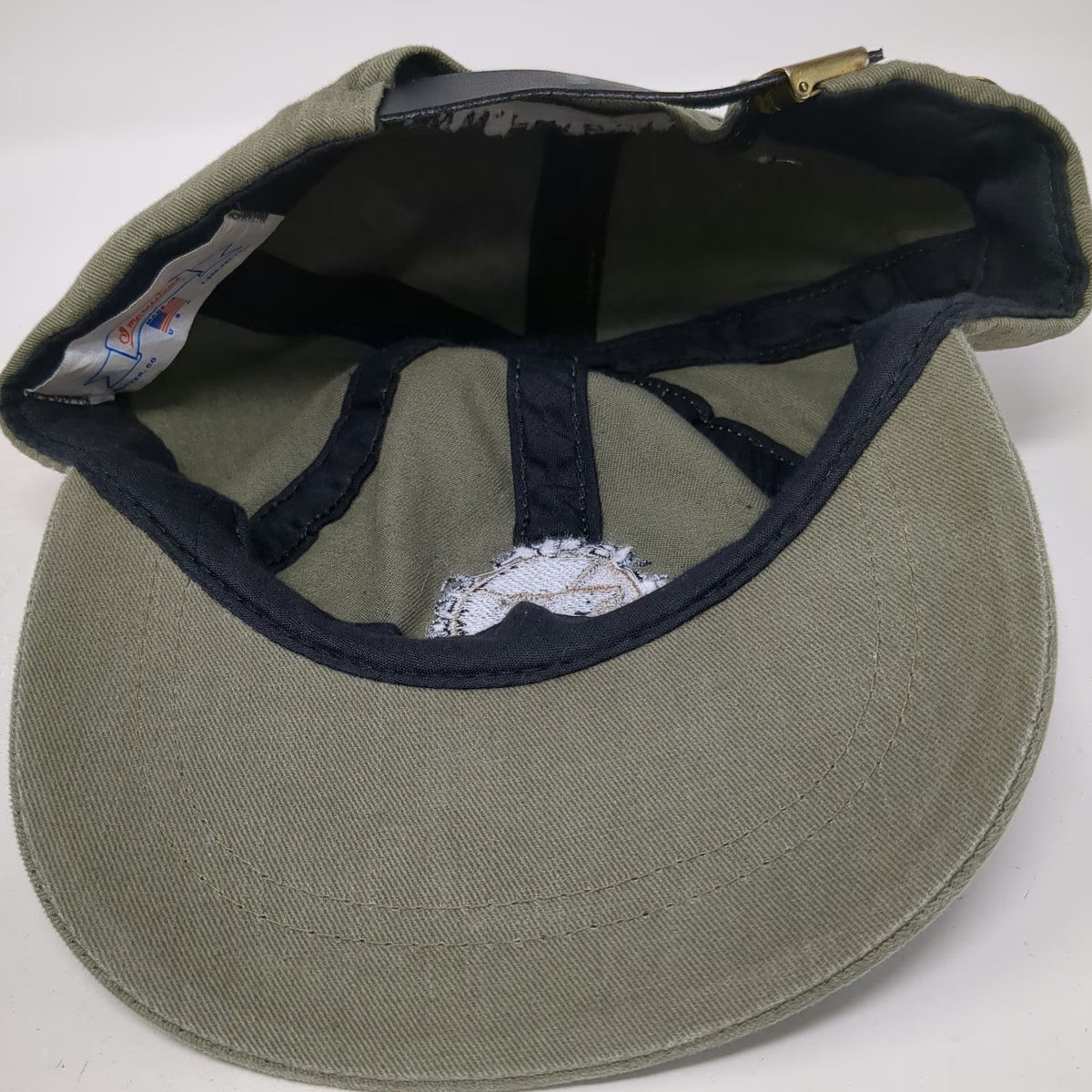 FlyBoys Gear Green Baseball Cap One Size Made USA Slideback Pilot Aviation Hat