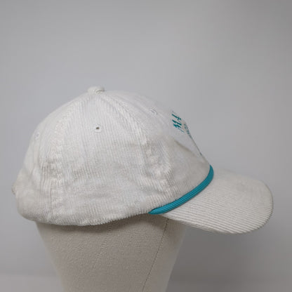 Malibu Slideback Baseball Cap Beige One Size Adjustable Rope Corduroy