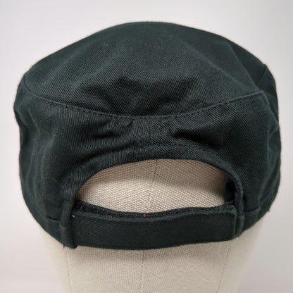District Army Cap Black One Size Pink Ducks Unlimited Logo Strapback Cotton Hat
