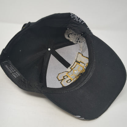 United States Army Strong Strapback Hat Black One Size Embroidered