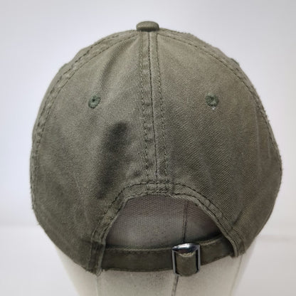 Prairie Mountain Seattle USA Baseball Cap Green White One Size Slideback Hat