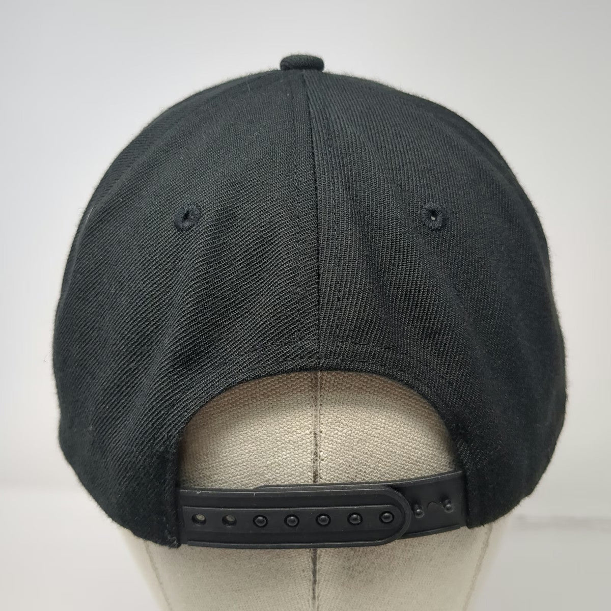 Billabong Snapback Hat Black One Size Florida Flag State Patch Flat Brim Wave