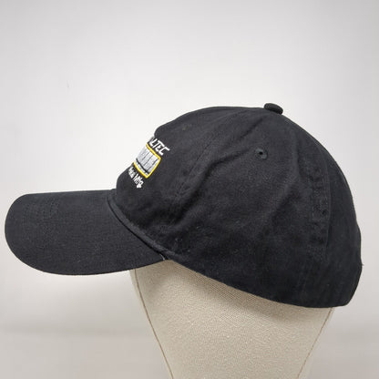 Metaltec Custom Metal Mfg. Slideback Hat Black OSFA Solid Queensboro