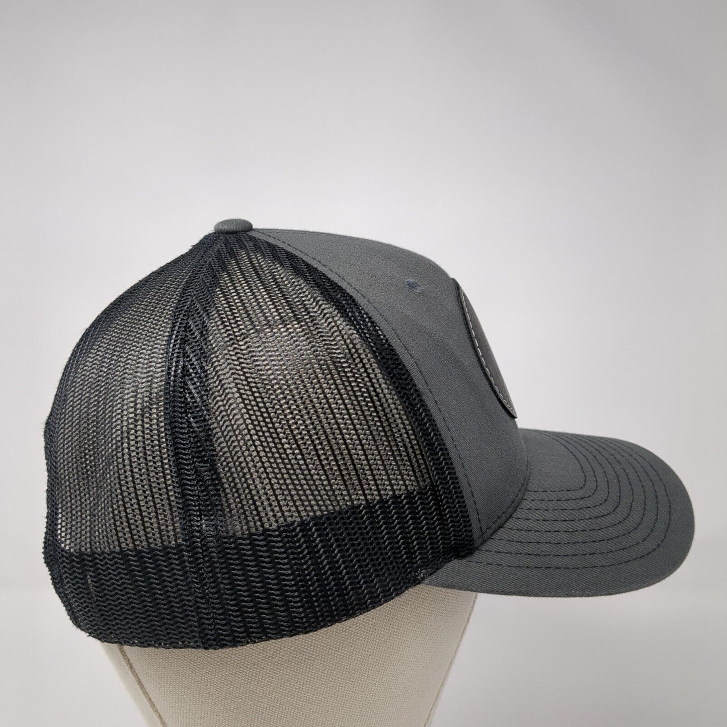 Tavaputs Ranch Snapback Mesh Back Trucker Hat Gray One Size Richardson