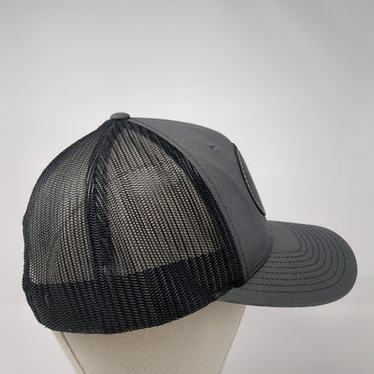 Tavaputs Ranch Snapback Mesh Back Trucker Hat Gray One Size Richardson