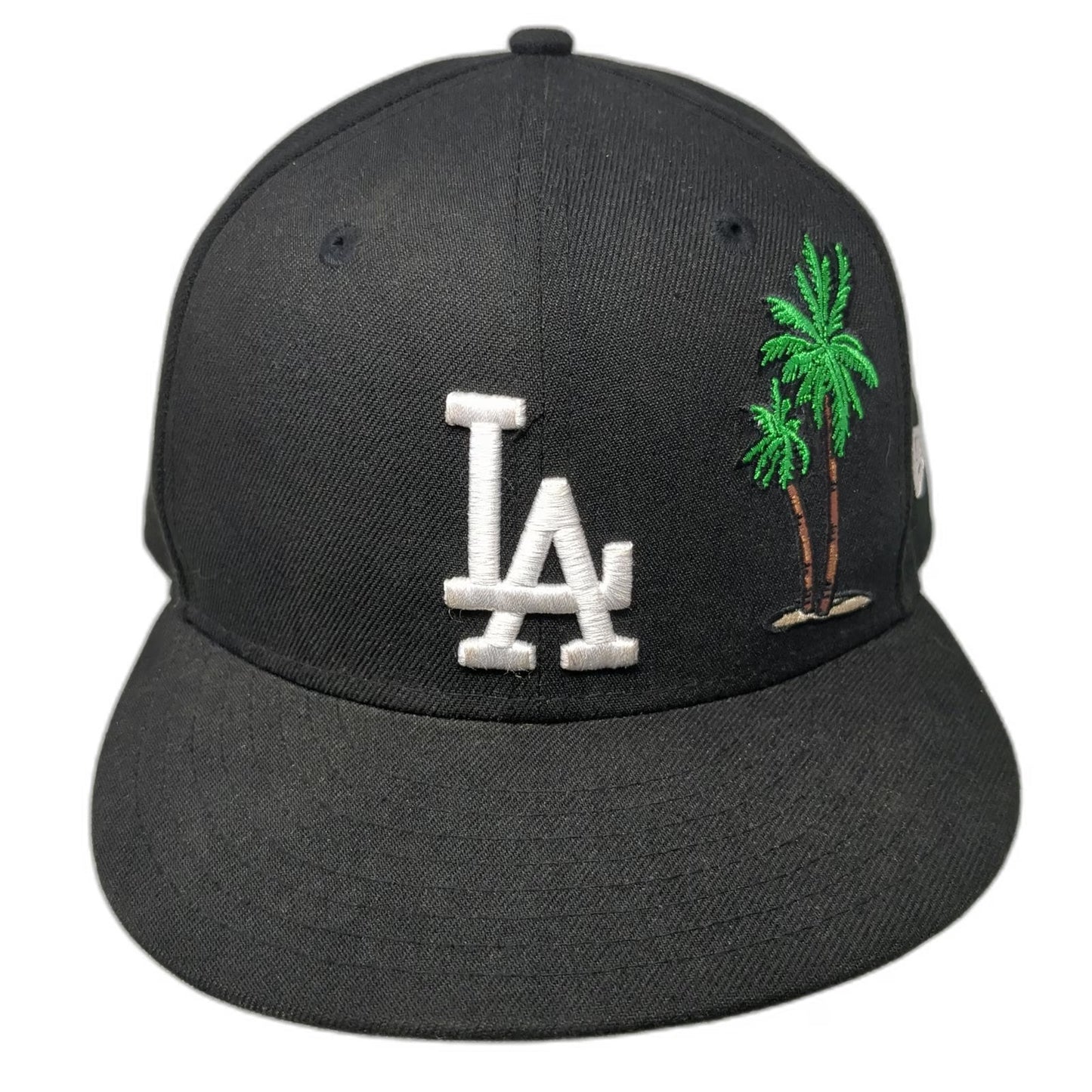 New Era MLB Los Angeles Dodgers Snapback Black OSFM Taco Palm Tree 9FIFTY Hat