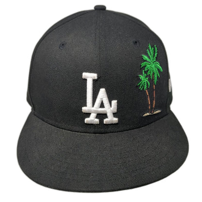 New Era MLB Los Angeles Dodgers Snapback Black OSFM Taco Palm Tree 9FIFTY Hat