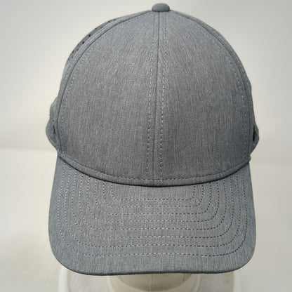 Melin A-Game Trucker Hat Gray One Size Hydro Snapback Perforated Camo Underbill