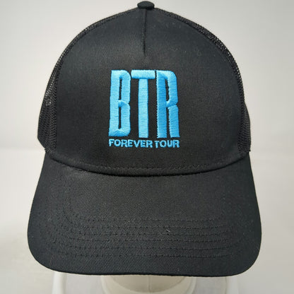 Otto Trucker Hat Black One Size BTR Forever Tour Concert Merchandise Snapback