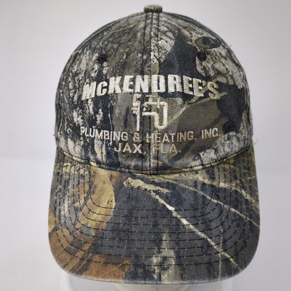 McKendree's Plumbing & Heating, Inc. Strapback Hat Multi One Size Camo