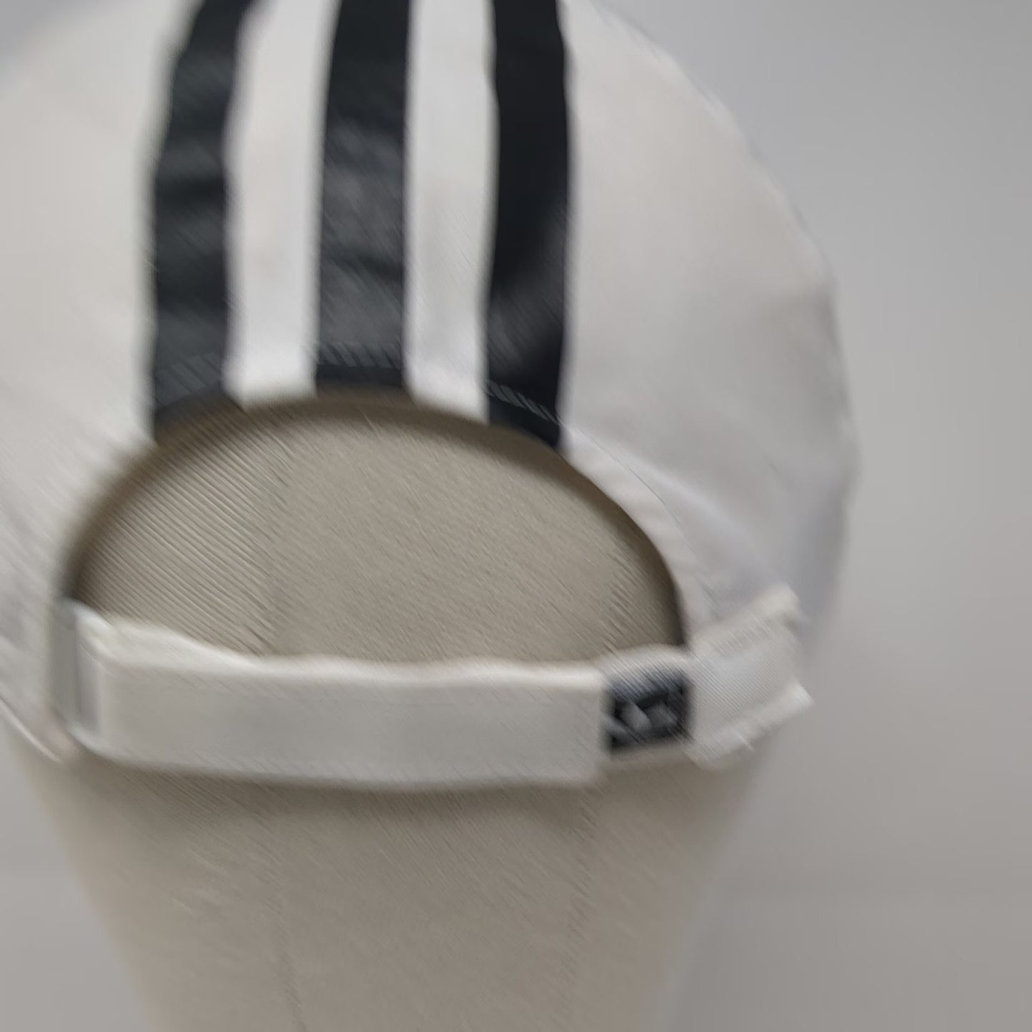 Adidas Baseball Cap White One Size Three Stripes Trefoil Logo Performance Hat