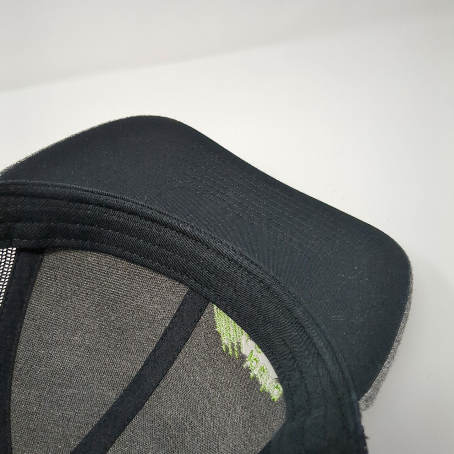 Idaho Central Credit Union Snapback Trucker Hat Gray M/L Mesh Back Richardson