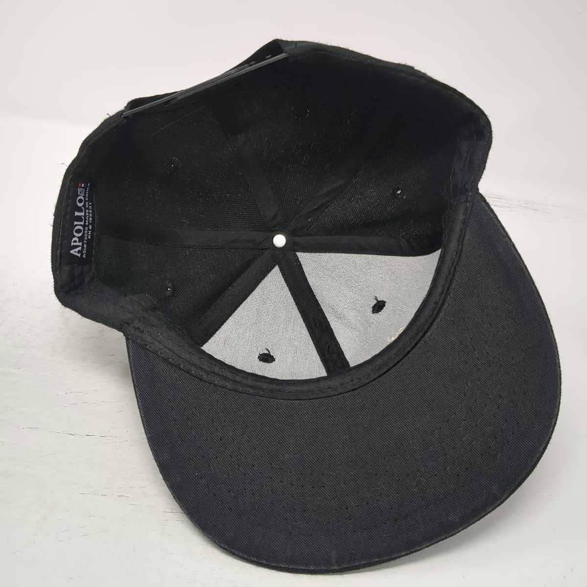 Apollo Snapback Black Hat One Size Smart Water Management Summit 2015 Side Logo