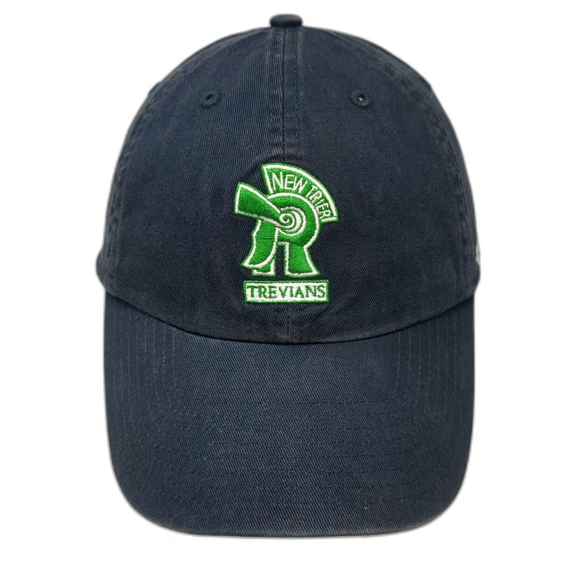 '47 Baseball Cap Blue One Size New Trier Trevians Logo Slideback Cotton Hat