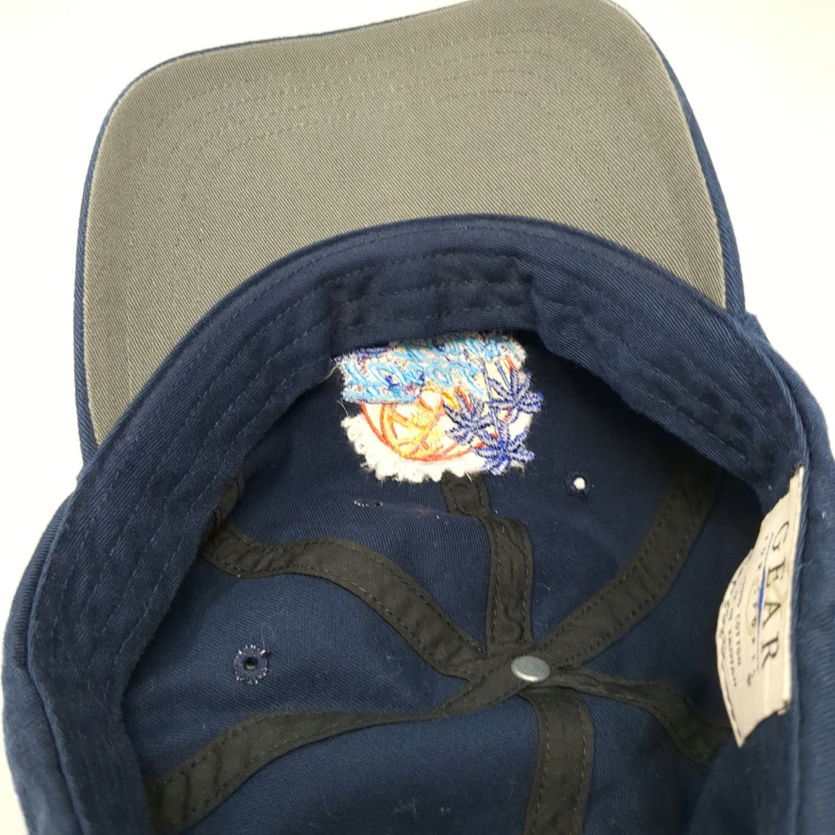Gear For Sports NCAA 1999 Final Four Tampa Bay Hat Blue Slideback Vintage