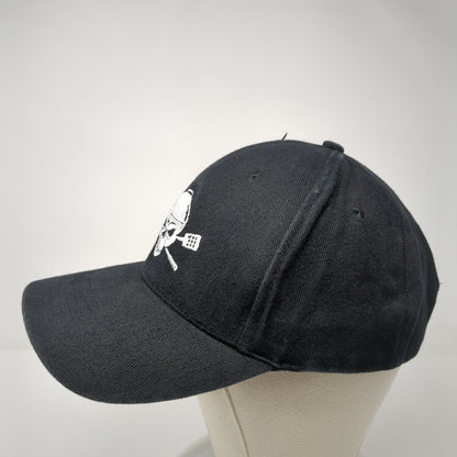 Kurvball Barbecue Whiskey Slideback Hat Black OS Adjustable Embroidered 6 Panel