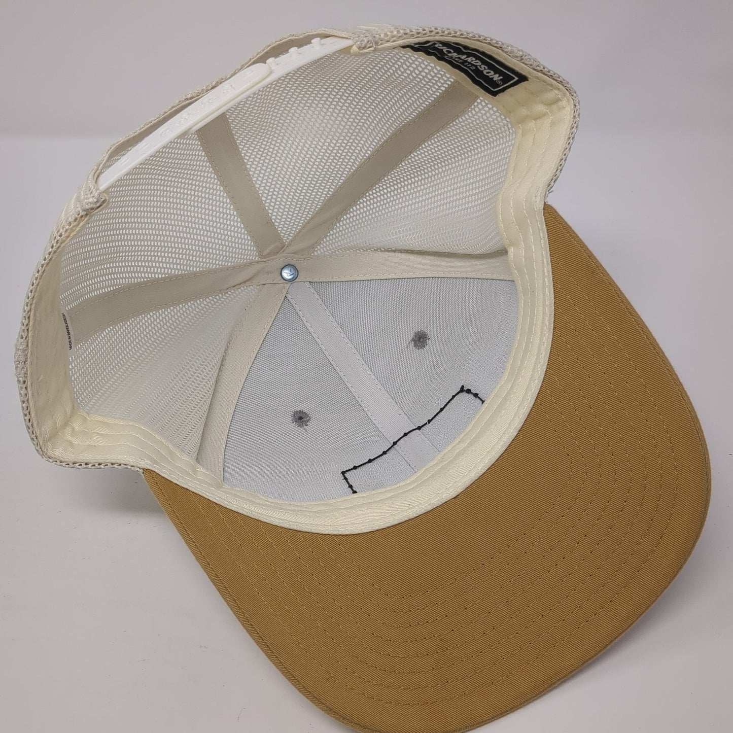 Wilbur-Ellis Leather Patch Snapback Trucker Hat Multi One Size Mesh Back