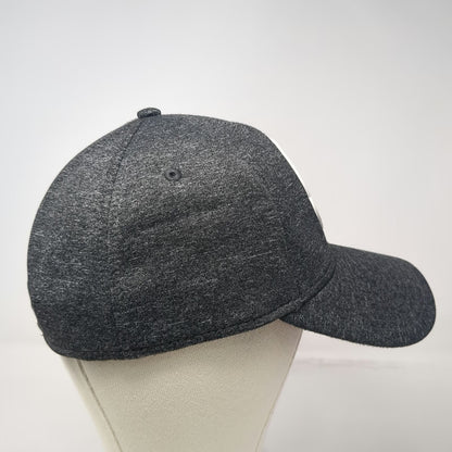 Nintendo Mario Patch Baseball Cap Gray Red White One Size Fitted Stretch Hat