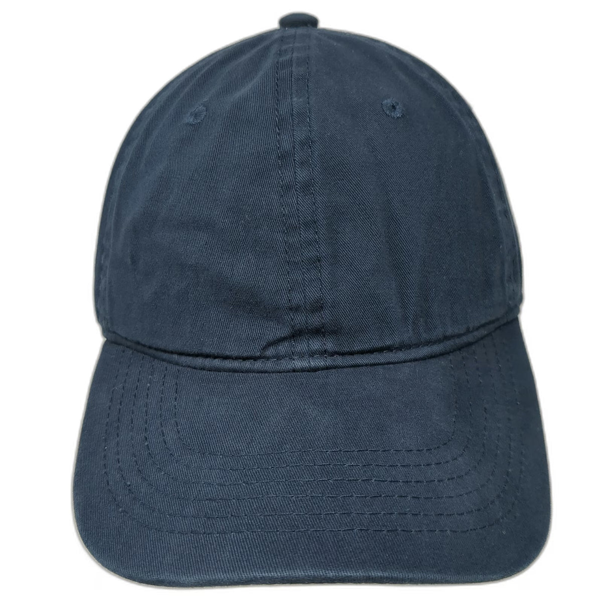 Goodfellow & Co Baseball Cap Blue One Size Strapback Leather Strap Cotton Hat