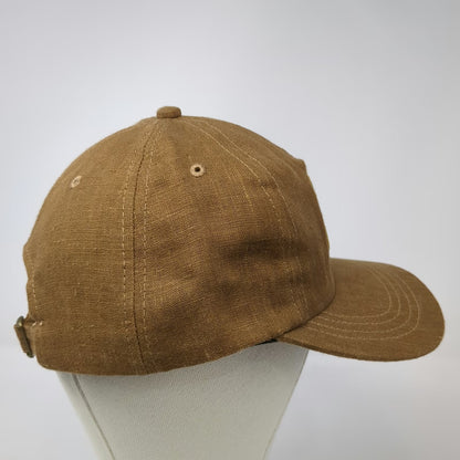 Rustek 5 Panel Brown One Size Hat Public Land Owner Hemp Bamboo Cork Slideback