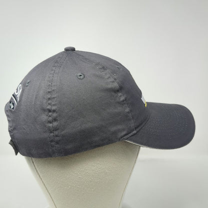 Port & Company White Cap Dow Gray Baseball Cap One Size Strapback Hat Dowsil