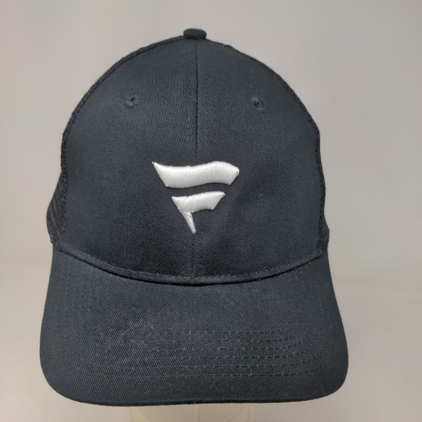 Fanatics Men's Snapback Mesh Back Hat Black Size OSFA Embroidered Logo