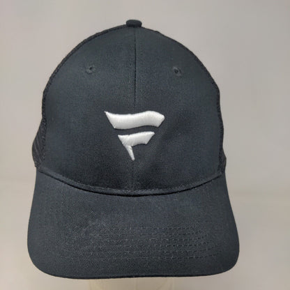 Fanatics Men's Snapback Mesh Back Hat Black Size OSFA Embroidered Logo