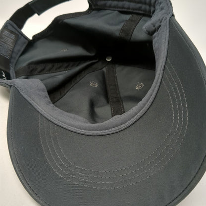 Nike Baseball Cap Gray One Size Strapback Swoosh Golf Polyester Adjustable Hat