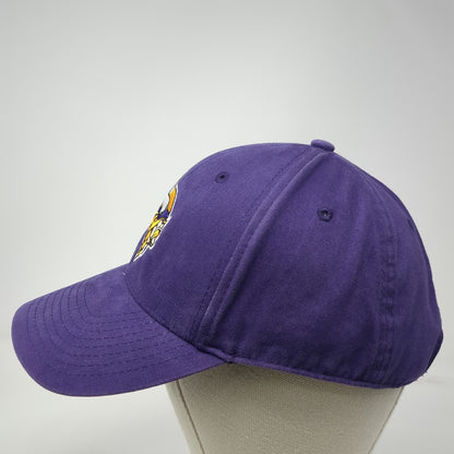 Minnesota Vikings NFL Team Apparel Hat Purple OSFM Strapback Embroidered Logo