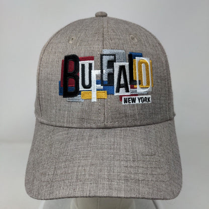 Buffalo New York Strapback Hat Multi One Size Embroidered 6 Panel Ace