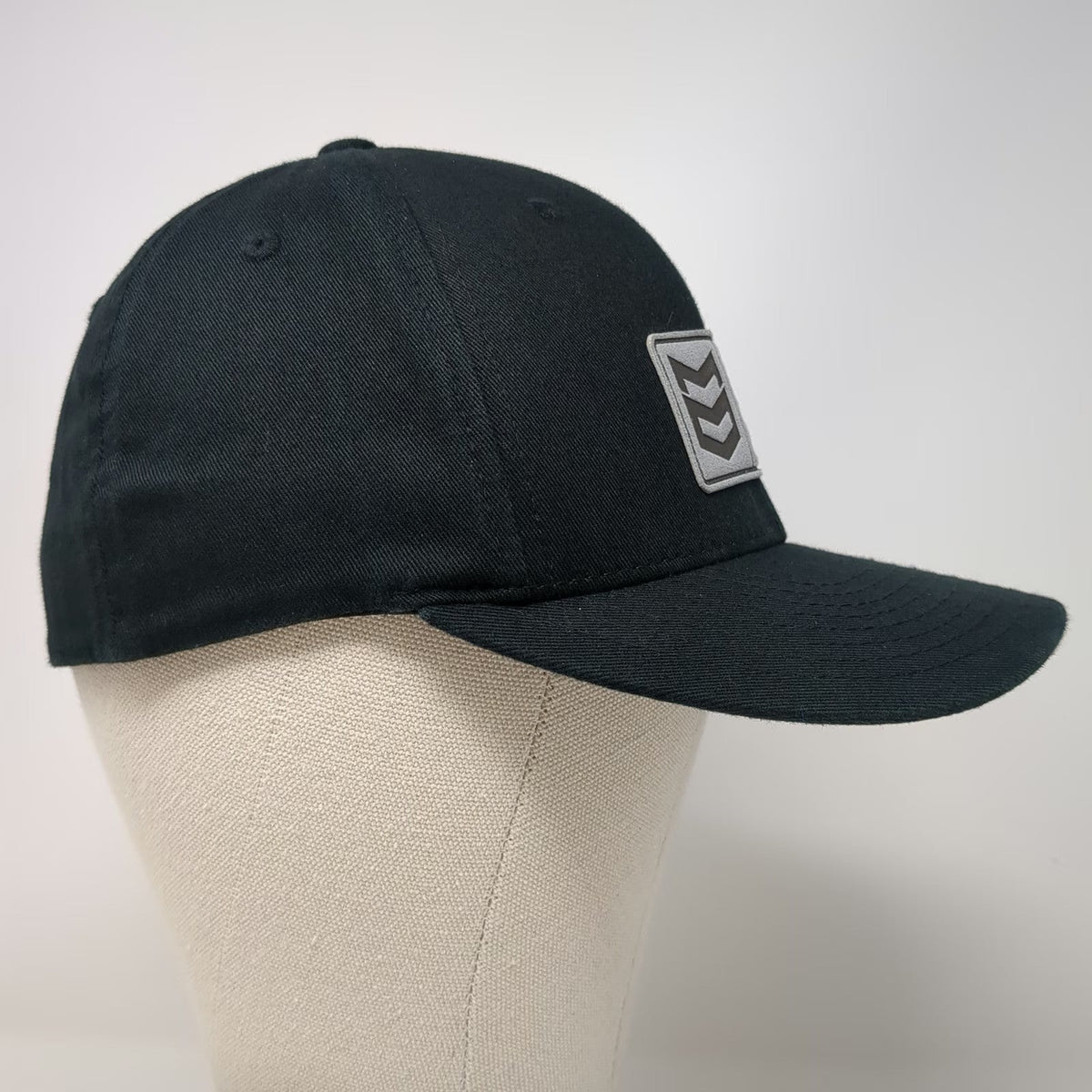 MTN OPS Baseball Cap Black M Flexfit Gray Patch Stretch Fit Performance Gear Hat