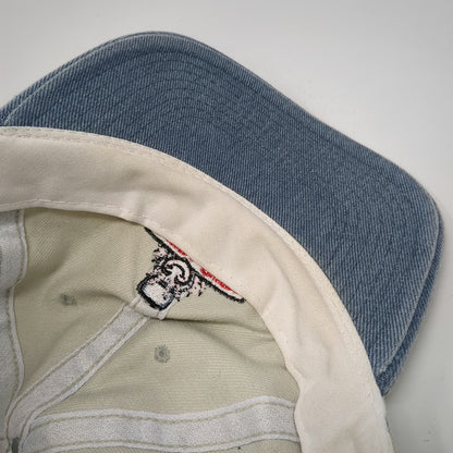 Bubba Gump Shrimp Co. Baseball Cap Hat Beige Blue One Size Denim San Francisco